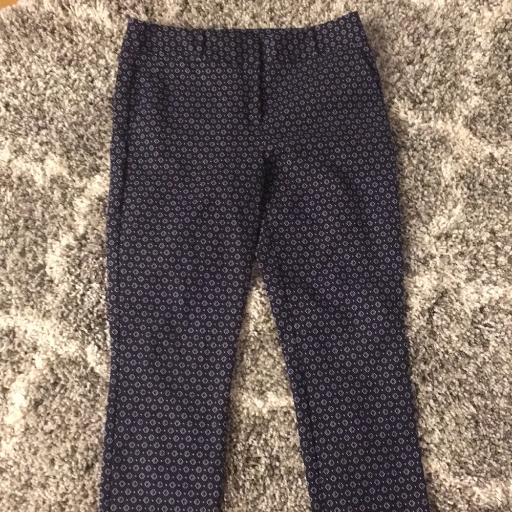 Loft Pattern Work Pants - image 1